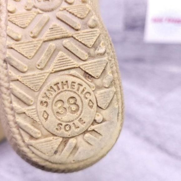 Fly Flot Metallic Wedge Slide Sandal Gold sz 38 IT Women's sz 6.5 US - Picture 10 of 10